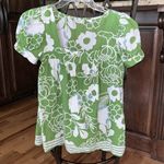 Duck head  Jeans Co Cotton Floral Print Top Womens Small Photo 3