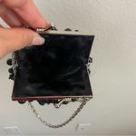 MENBUR Black‎ Beaded Cocktail Mini Hand Bag VTG Black Photo 3