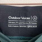 Outdoor Voices TechSweat Core 3/4 Legging Evergreen High Rise Cropped Size M Photo 4