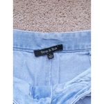 Strut & Bolt Straight Leg Jeans Feather Hem Large Blue Photo 3