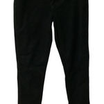 Mossimo Supply Co . Black Denim Stretch Leggings WORN ONCE Size 11 Photo 0