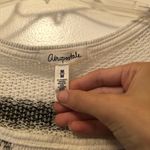 Aeropostale Black and White Striped Sweater Photo 1