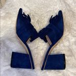 Gucci  Women's GG Navy Fringe Sandals Photo 6