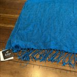 Echo Azure Knit Shawl NWT Blue Photo 2