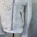 Anthropologie Elevenses Northland Moto Jacket Sweater Knit Cream Size Small Photo 5