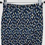 Maeve  by Anthropologie Size 0 Debra Navy Orange Faux Wrap Knit Pencil Skirt Photo 1