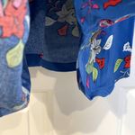 Matilda Jane  Womens Dress Size‎ Medium Blue With Colorful Floral Lined Rayon Photo 3