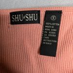 Vtg 1990s Shu Shu Pale Pink Button Up Round Neck Minimal Ballet Cardigan S Photo 3