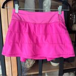 Lululemon  Pace Rival Mid Rise Skirt tennis skort shorts Sonic Pink workout Photo 1