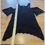 LC Lauren Conrad Knit Cold Shoulder Sweater Size Small Preppy Cottagecore City Photo 2