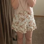 Cotton On White Floral Skirt Photo 1