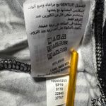 JM Collection Womens Plus Size XXL Black White Floral Long Sleeve Top Tunic Photo 5