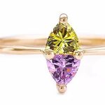 Boutique Australian Crystal Ring... Gold Photo 3