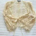 Urban Outfitters crochet tie front top size small/medium Photo 0