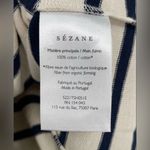 Sézane  Striped Breton Short Sleeve Shirt Size M Photo 2