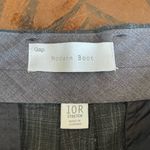 Gap Black Checkered Women's Flare Pants Photo 3