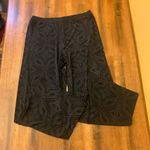 Cato  Pants Women’s 14/16 Wide leg Stretch pull on Silver Sparkle Thread Design Photo 1