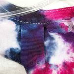 Joie  Small Top Handmade Tie Dye Passion Fruit‎ Pink Purple White Linen 1531 Photo 10