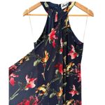 Meghan Los Angeles Aphrodite Cascading Ruffle Maxi Dress Navy‎ Blue Size Small Photo 9