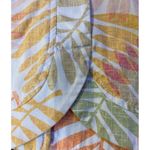 Ruby Rd Jacket Womens 12 Used Tropical Button Photo 6