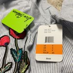 Sam Edelman Stripped Sleep Shirt Size Small Photo 10