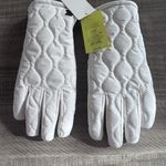 All In Motion  Black and White Quilted Gloves Photo 4