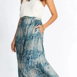 Johnny Was ✨ Santorini Silk Maxi Sz Medium Skirt✨ Photo 0