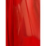 Vintage 1980s Red Beaded Floral Chiffon Gown Donzia Drop Waist Glam Dynasty Size 14P Photo 14