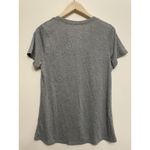 Disney Mickey Mouse T-Shirt Women Large Grey Heather Short Sleeve Jersey New Photo 2