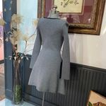 C/MEO COLLECTIVE C/Meo Elision Knit Long Sleeves Cutout Fit & Flare Dress - Sz XS 💚🎀 Photo 10