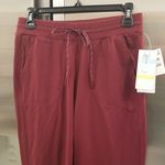 Zella 💕💕 Live In Pocket Joggers ~ Burgundy London XS NWT Photo 3