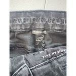 American Eagle  Women Size 000‎ Distressed High Rise Black Dream Jeans Jeggings Photo 6