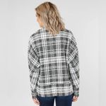 Buckle BKE Plaid Cardigan Sweater Photo 1