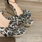 Kate Spade New York Tianna Leopard-Print Wedge Espadrille Sandals Size 7.5 Photo 9