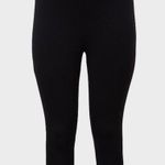 Torrid 3 Plus Size Capri Leggings Black Pull On Elastic Waist Cotton Capris 3X Photo 3