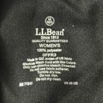 LL Bean Pants Womens Black Pull On Crop Medium Casual Comfort Layering Neutral Photo 5