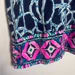 Lilly Pulitzer UPF 50 Blue Pink Boho Preppy Summer Vacation Ansley Polo Dress Photo 8