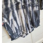 Cloth & Stone Anthropologie Tie Dye Romper Rayon Dark gray/blue White Shorts - S Photo 3
