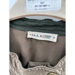 Ulla Johnson Reverie Fatigue Long Sleeve Utilitarian Brown Jumpsuit Size 12 Photo 4