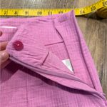 Anthropologie Maeve for  Hot Pink Soft Cotton Wide-Leg Pants Women’s 0 Photo 4