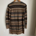 Peruvian Connection  Baby Alpaca Wool Duster Long Button Cardigan With Pockets Photo 7