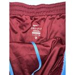 Nike  Dri Fit Athletic Shorts Womens Size XL Blue Maroon White Gym Running Photo 1
