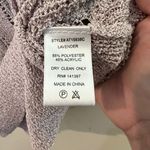 ASTR The Label Womes Sweaterl Large Lavender Wrap Front Pointelle‎ Knit V Photo 2