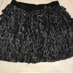 Icing Black white polka dot ruffled skirt Photo 0