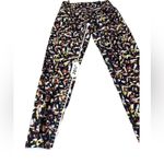 Aerie  Offline Goals‎ High Waisted Black Multicolor Abstract Leggings Size S Photo 12