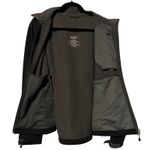 L.L.Bean  Pathfinder Softshell Jacket Womens Large Black Fall Outdoor Hiking EUC Photo 5