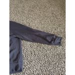 Trendy‎ Queen Women's Gray Oversized Sweatshirts Half Zip Pullover Size Small Photo 10