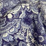 Tahari My Perfect Shape Blouse Paisley Cap Sleeve Cowl Neck Short Sleeves 1X NWT Photo 3