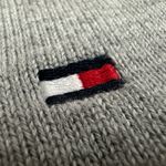 Tommy Hilfiger Gray Crew Neck Sweater Soft Knit Casual Photo 3