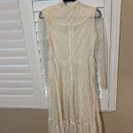 Gunne Sax Vintage  Cream Tiered Ruffled Gown Bridal Cottage Prairie 1970s dress Photo 12
